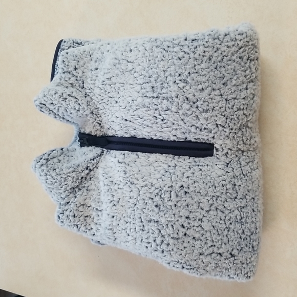 NEW Serra Ladies Quarter Zip Sherpa Pullover Pouch Pocket Size Small - Picture 9 of 10